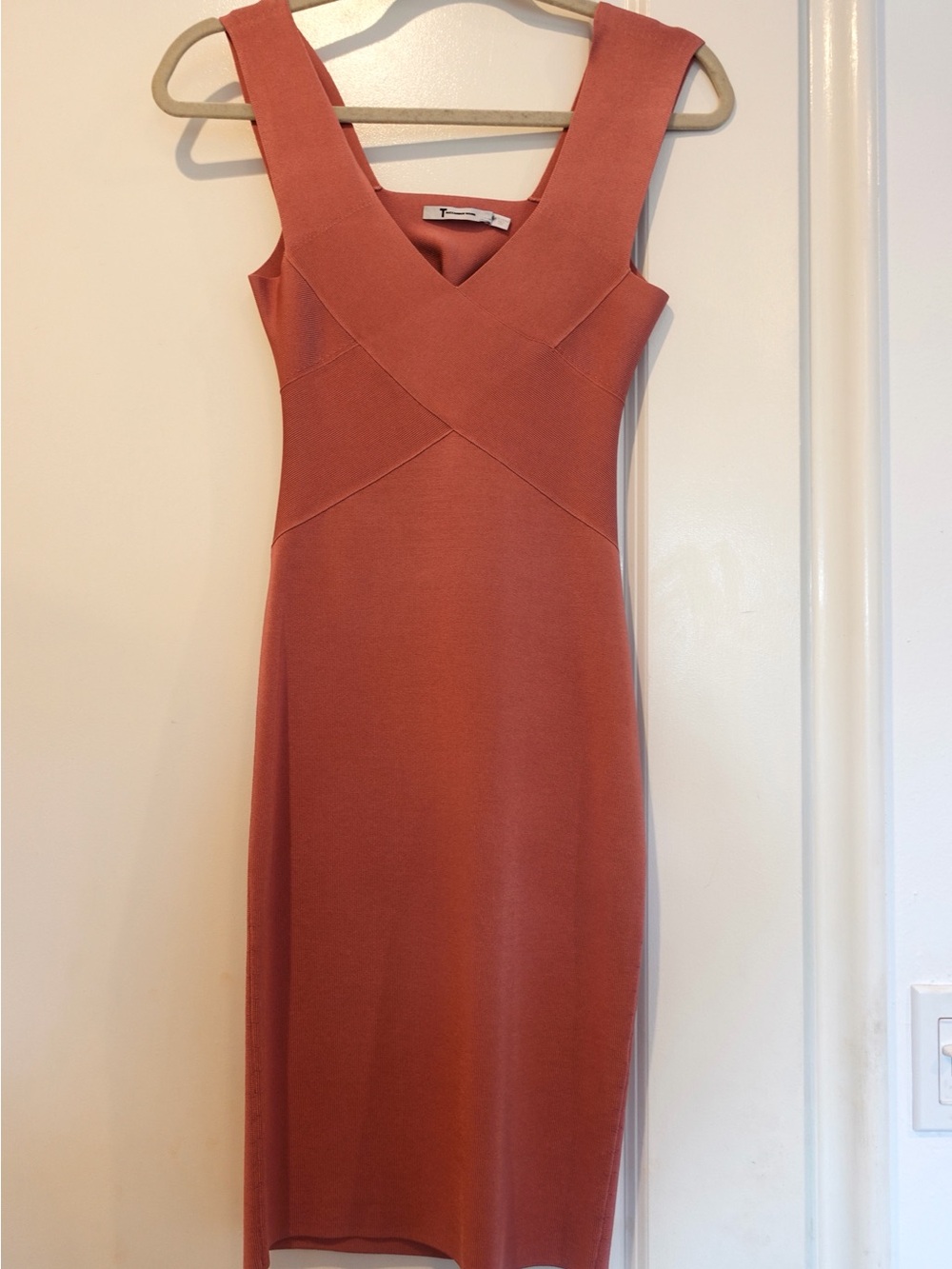 Alexander Wang Bandage Dress in Terracotta